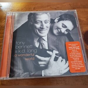 Tony Bennett & k.d. lang — A Wonderful World (CD) 2002 ,Exactly Like You,